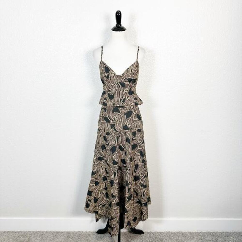 A.L.C. NWT Brooke Peplum Top with Matching‎ Blanca Asymmetrical Skirt Size 2